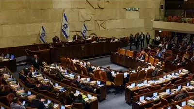 زعيم المعارضة الإسرائيلية يتوعد بإسقاط قانون الائتلاف الحاكم