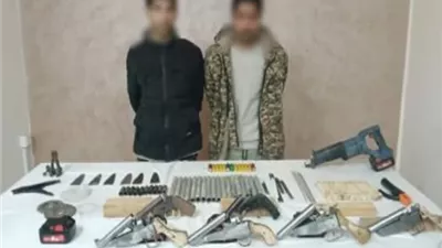 سقوط عنصرين يديران ورشة لتصنيع والاتجار بالأسلحة النارية بالقاهرة