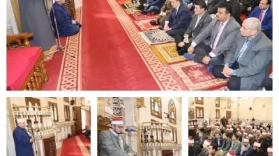 محافظ المنوفية يشهد احتفال الإسراء والمعراج بمسجد الرؤوف الرحيم