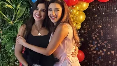بحبك قد الدنيا.. رضوى الشربيني تهنئ ياسمين عبد العزيز بعيد ميلادها