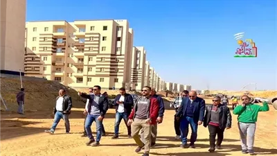 رئيس جهاز حدائق العاصمة يتابع مشروعات الطرق والمرافق