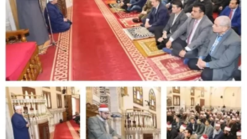 محافظ المنوفية يشهد