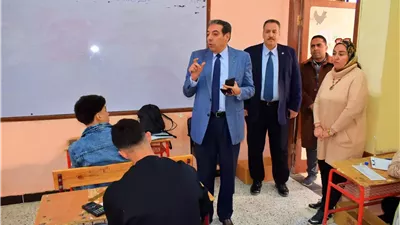 متابعة ميدانية فى اليوم الثانى لامتحانات الإعدادية بجنوب سيناء
