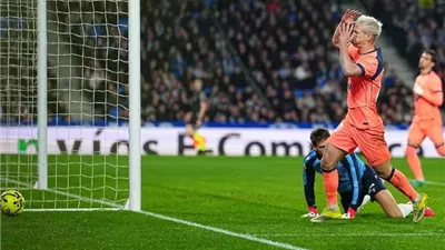 برشلونة يسقط أمام ريال سوسيداد بهدفين في الدوري الإسباني