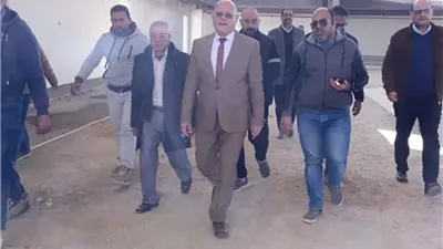 بدء تشطيبات صالة الألعاب الدولية بجامعة سوهاج