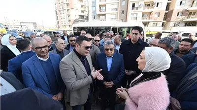 وزير الإسكان ومحافظ الدقهلية يتفقدان كورنيش المنصورة الجديدة