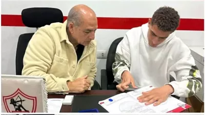 تمديد عقد لاعب الزمالك لمدة 5 مواسم