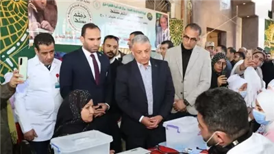 محافظ الإسماعيلية يتفقد مبادرة دمتم سند بالقنطرة..صور