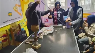 دورات تدريبية حرفية لشباب الإسماعيلية..صور