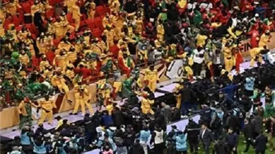 القبض على جزائري و18 سنغاليا بسبب أحداث شغب نهائى أمم أفريقيا