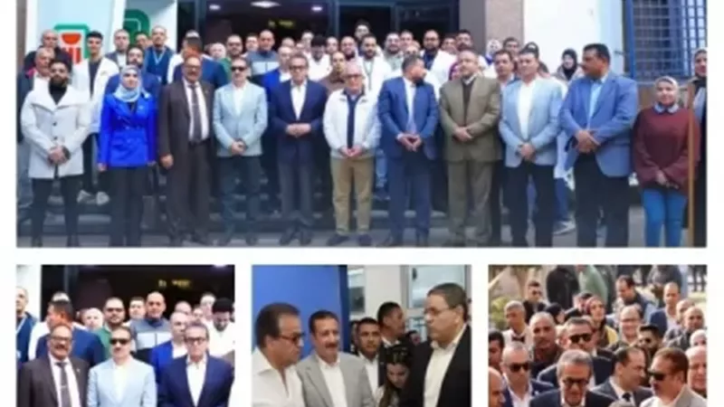 زيارة وزير الصحة