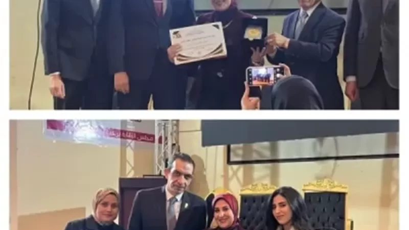 تكريم الطبيبة المثالية