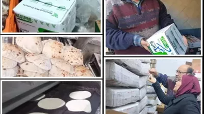 حملة تموينية بغرب شبرا الخيمة تضبط زبدة مغشوشة وتحرر 9 مخالفات