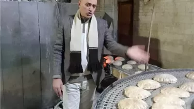 ضبط مخابز محلات مخالفة في حملة تموينية بكفرالشيخ