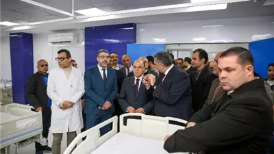 محافظ كفرالشيخ يفتتح تطوير العناية المركزة بمستشفى دسوق العام