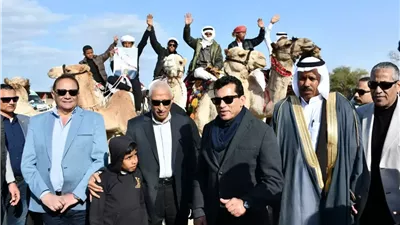 وزير الشباب يشهد ختام مهرجان سباقات الهجن بالعريش