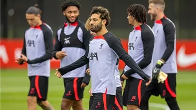 محمد صلاح ينتظم في تدريبات ليفربول قبل مواجهة مارسيليا