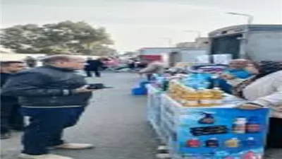 النجار يتابع تشغيل سوق اليوم الواحد بشارع الصوامع بحي إمبابة