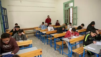 هدوء في امتحان الإعدادية بالشرقية