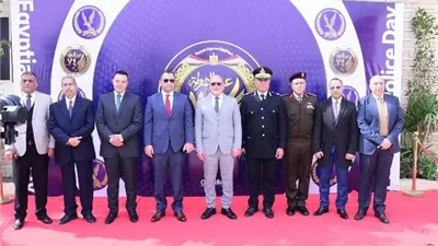 مشاركة رسمية لرئيس الجامعة فى احتفالية عيد الشرطة الـ74 بسوهاج
