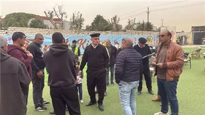 جهاز مدينة العبور يغلق 4 قاعات أفراح و كافية وملاهى ومخزن.. بالصور