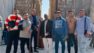 ذوي الهمم بأسيوط يشاركون في رحلات قطار الشباب للأقصر وأسوان