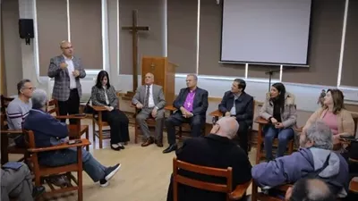 رئيس الطائفة الإنجيلية يلتقى قسوس مجمع القاهرة وزوجاتهم