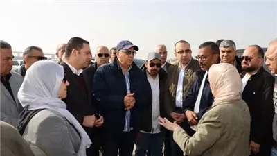 وزير الري يتفقد المنظومة المائية في الإسماعيلية..صور