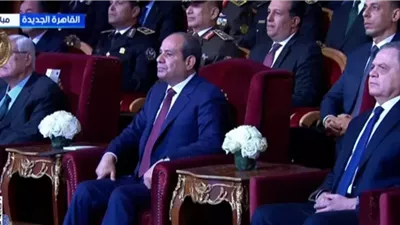 الرئيس السيسي يشهد الاحتفال بالذكرى الـ74 لعيد الشرطة