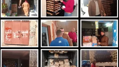 تحرير 31 محضرًا تموينيًا خلال حملات على المخابز والأسواق بالقليوبية