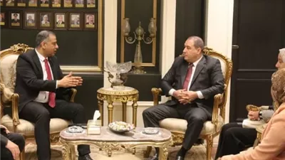 وكيل الشباب والرياضة بالقليوبية يهنئ مدير الأمن بعيد الشرطة الـ74