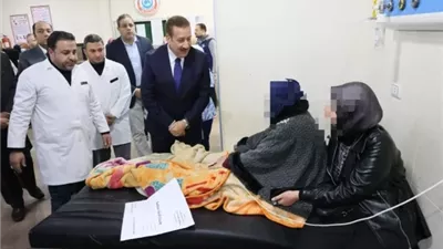 إحالة 150 للتحقيق بمستشفى قويسنا في زيارة مفاجئة لمحافظ المنوفية