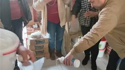 أمين: جهاز بدر وهيئة سلامة الغذاء يضبطان 111 كيلو أغذية فاسدة.. بالصور