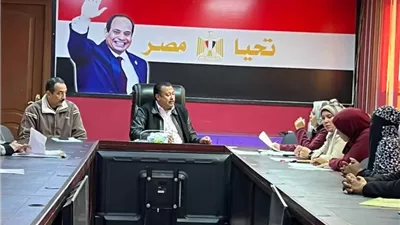 رئيس مدينة سفاجا يعقد اللقاء الدوري للمواطنين