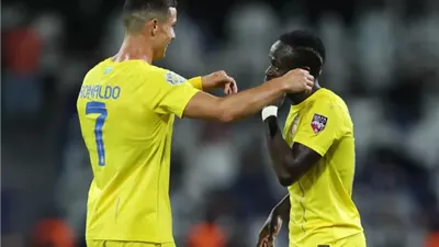 ماذا قال رونالدو لـ ساديو ماني بعد التتويج بكأس أمم إفريقيا