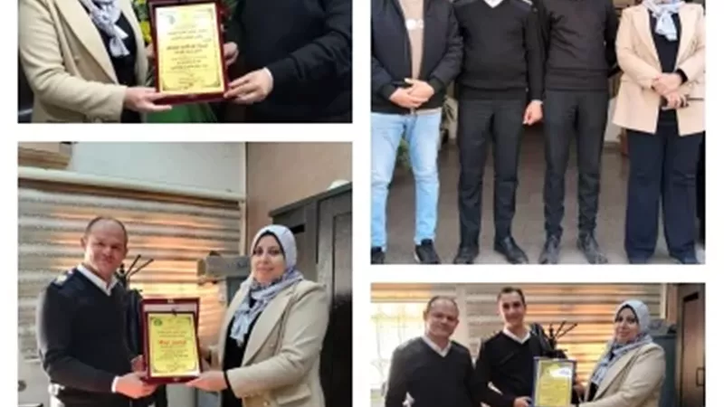 عقيلة تكرم قيادات