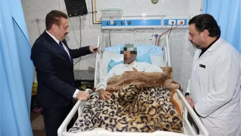 محافظ المنوفية خلال