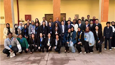 جامعة الأقصر تستقبل الوفد الصينى الثانى ضمن فعاليات المدرسة الشتوية
