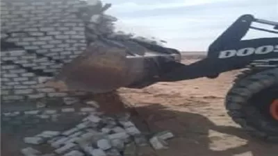 استرداد ٤٨٥.٥ فدان فى حملات إزالة تعديات بأرمنت جنوب غرب الأقصر