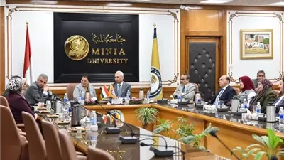 جهود مكثفة لتعزيز الشراكة مع المحافظة والجامعة بالمنيا