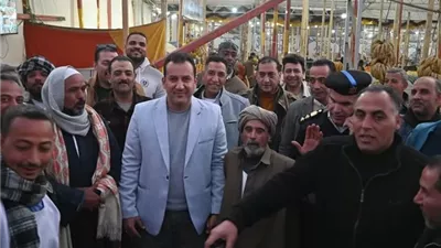 رئيس جهاز العاشر يفتتح أكبر سوق الباعة الجائلين فى نقلة حضارية.. صور