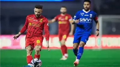 التعادل الإيجابي ينهي الشوط الأول بين الهلال والقادسية بالدوري