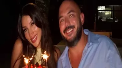 رسالة رومانسية من محمود العسيلي لزوجته فى عيد ميلادها