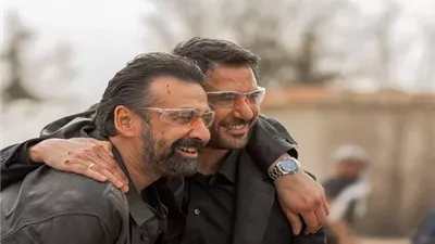 أحمد عز برفقة كريم عبد العزيز من كواليس 