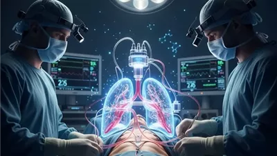 شاب يعيش دون رئتين 48 ساعة قبل عملية زرع ناجحة