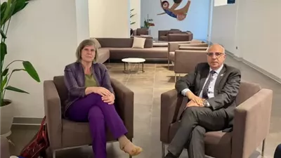 مباحثات مصرية-هولندية حول “الري لصغار المزارعين” و”التغذية بالرمال