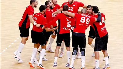 أمم أفريقيا لكرة اليد.. مصر تتقدم أمام تونس 10/17 بالشوط الأول