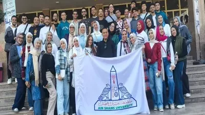 طلاب جامعة عين شمس يشاركون في رحلة إلى مدينتي الأقصر وأسوان