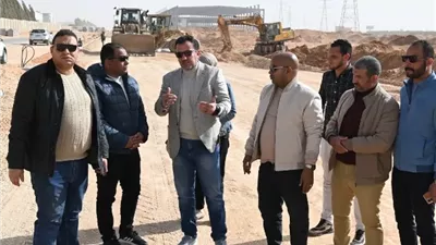 خطوة هامة من جهاز العاشر من رمضان فى مشروع قطار البضائع.. بالصور