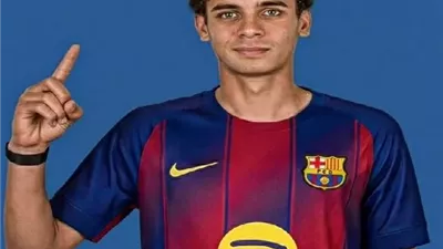 برشلونة يعلن رسمياً تعاقده مع موهوب الأهلي